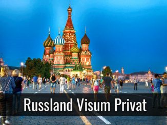 Russland Visum Privat