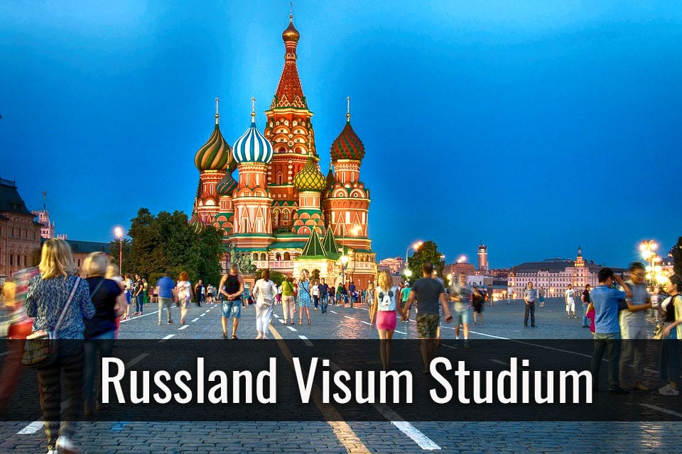Russland Visum Studium