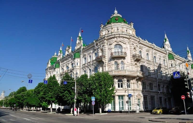 shutterstock_557477722_rostow_am_don_visum Rostow am Don: Stadtzentrum und Kaufmannshaus - Russlandvisum von Paneurasia