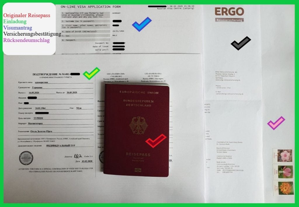 Checkliste: So erhalten Sie das Visum für Russland