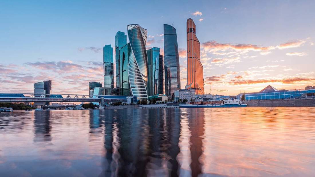 Moskau City Wolkenkratzer
