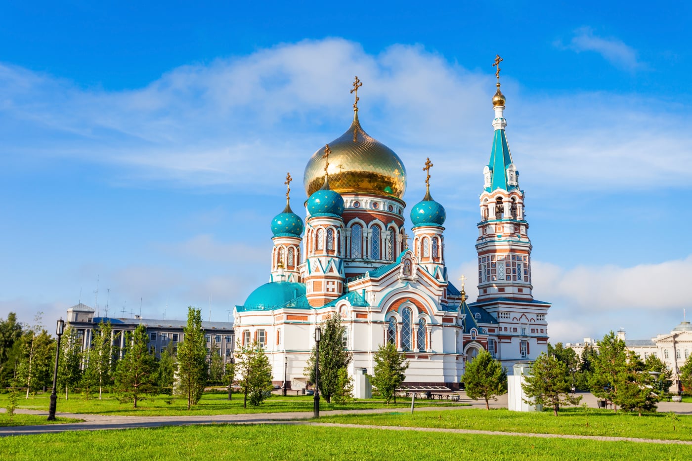 Omsk Dormition Kathedrale 