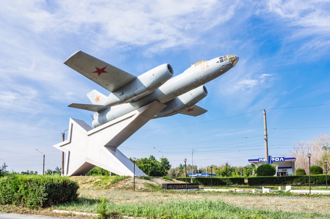 Orsk am Ural in zwei Kontinenten