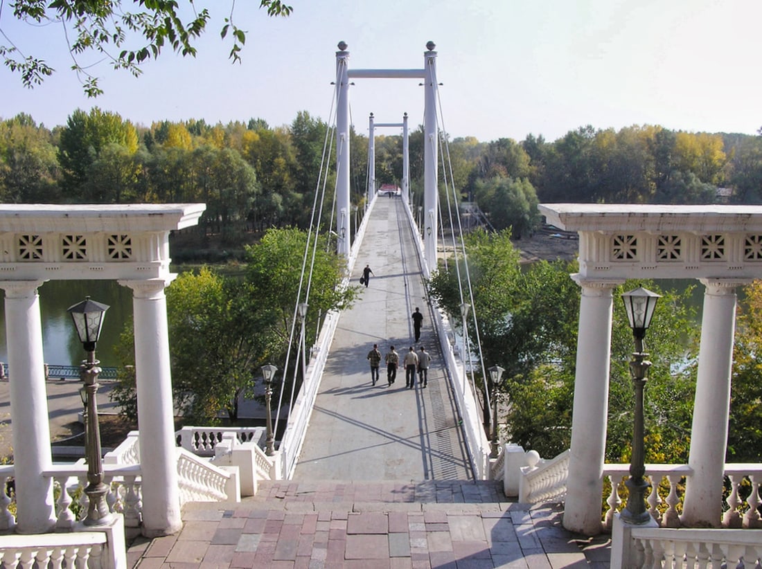 Ural Brücke Orenburg 
