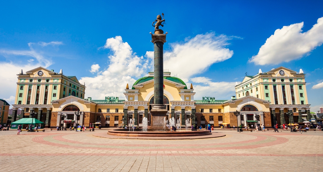 Krasnojarsk drittgrößte Stadt von Sibirien