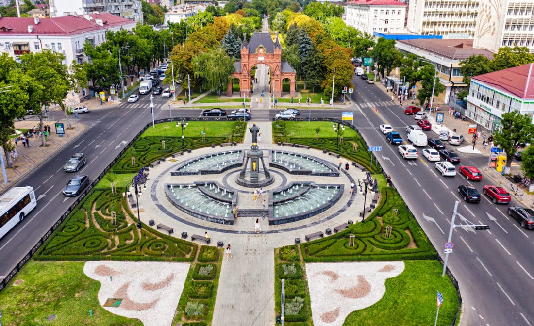 Krasnodar - Stadt der Kosaken im Südwesten von Russland