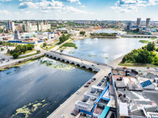 Tscheljabinsk von oben